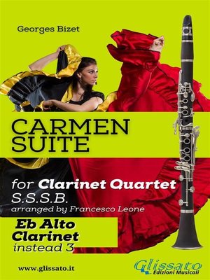 cover image of "Carmen" Suite for Clarinet Quartet (Alto Clarinet)
